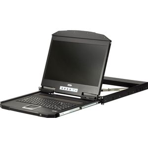 Aten - CL3700NW - KVM Console - Zwart - USB - 47 cm
