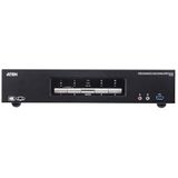 Aten - CS1964 - KVM Switch - Zwart - 4-voudig - DisplayPort - USB 3.0 - Audio