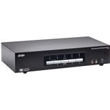 Aten - CS1964 - KVM Switch - Zwart - 4-voudig - DisplayPort - USB 3.0 - Audio