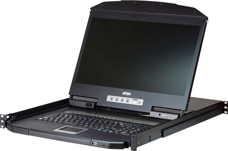 Aten - CL3116NX - KVM Switch - Wit - 16-poorts - 19" LCD