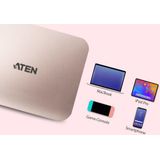 ATEN UH3235 USB-C 4K Mini Dock - Power Passthrough - HDMI - VGA