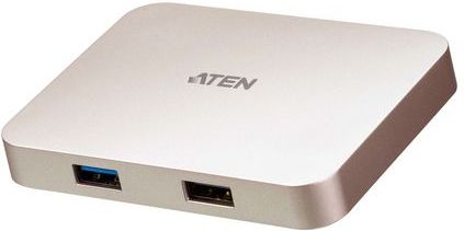 ATEN UH3235 USB-C 4K Mini Dock - Power Passthrough - HDMI - VGA