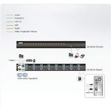 ATEN CS19216-AT-G KVM-switch Zwart