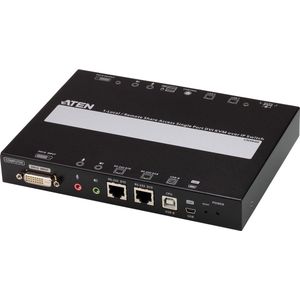 ATEN - CN9600 - KVM over IP Switch - Zwart - Enkele Poort - DVI