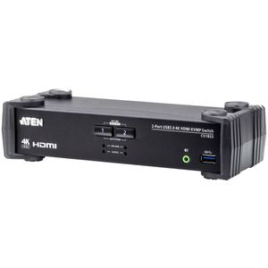 ATEN CS1822 2-Poorts USB 3.0 HDMI KVM Switch - zwart CS1822-AT-G