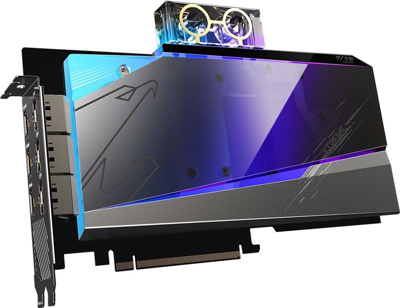 GIGABYTE AORUS GeForce RTX™ 3080 XTREME WATERFORCE WB 10G NVIDIA GeForce RTX 3080 10 GB GDDR6X