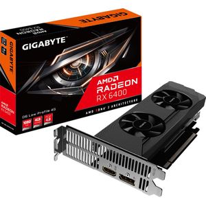 GIGABYTE Radeon RX 6400 D6 LOW AMD 4 GB GDDR6