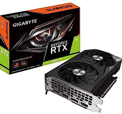 Gigabyte GeForce RTX 3060 Ti WINDFORCE OC - Videokaart - 8 GB GDDR6 - PCIe 4.0 - 2x HDMI - 2x displayport