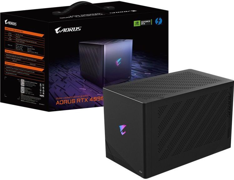 Gigabyte - RTX4090 GV-N4090IXEB-24GD - Videokaart - 24 GB GDDR6X-RAM - Externe Grafische Oplossing