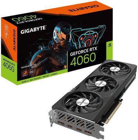 Graphics card Gigabyte GV-N4060GAMING OC-8G