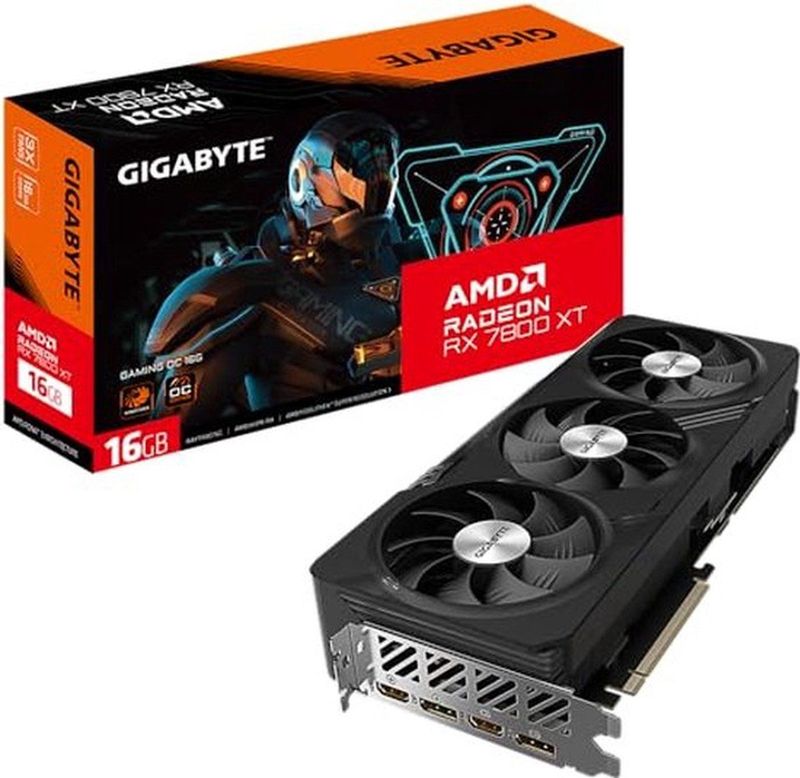 GIGABYTE GAMING Radeon RX 7800 XT OC AMD 16 GB GDDR6