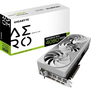 GIGABYTE GeForce RTX 4080 SUPER AERO OC 16G - Videokaart - 16GB GDDR6X - PCIe 4.0 - 1x HDMI - 3x DisplayPort