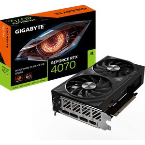 GIGABYTE GeForce RTX 4070 WINDFORCE 2X OC V2 12G NVIDIA 12 GB GDDR6