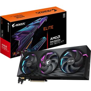 Gigabyte AMD Radeon RX 9070 XT AORUSELITE 16G - Videokaart - 16GB - GDDR6 - PCIe 4.0 - 2x HDMI 2.1 - 2x DisplayPort 2.1