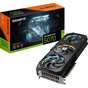 Gigabyte GeForce RTX 5070 Gaming OC 12G Grafikkarte - 12GB GDDR7, 192 Bit, PCI-E 5.0, 2625 MHz Core Clock, 3 x DP 2.1a, 1 x HDMI 2.1b, NVIDIA DLSS 4, GV-N5070GAMING OC-12GD