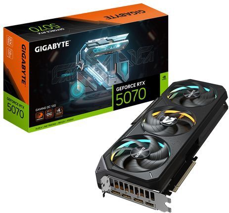 Gigabyte - GeForce RTX 5070 Gaming OC - Grafische Kaart - 12GB GDDR7 - PCI-E 5.0