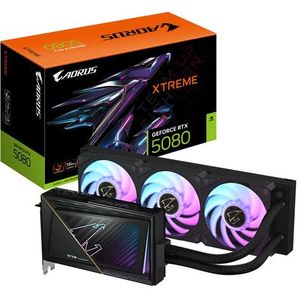 Gigabyte - RTX 5080 Aorus - Grafische Kaart - 16GB GDDR7 - Waterforce Koelsysteem