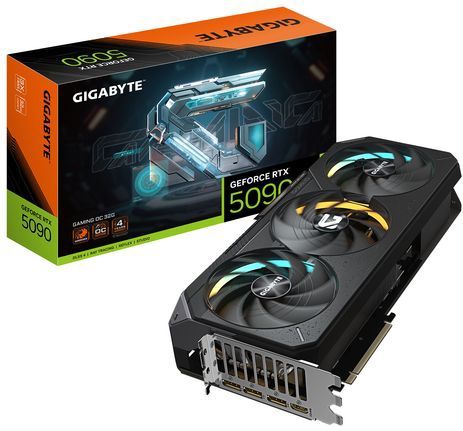 GIGABYTE - NVIDIA GeForce RTX 5090 GAMING OC - Videokaart - 32GB - GDDR7 - PCIe 5.0