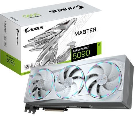 Gigabyte - Aorus Geforce Rtx 5090 Master - Grafische Kaart - 32GB GDDR7 - Zwart