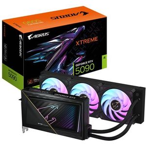 GIGABYTE AORUS GeForce RTX 5090 XTREME WATERFORCE - Grafische Kaart - 32GB GDDR7 - 512bit - PCI-E 5.0
