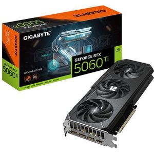 Gigabyte - RTX 5060 Ti Gaming OC - Grafische Kaart - 16GB GDDR7 - Windforce Koelsysteem