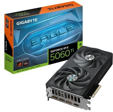 Gigabyte - GeForce RTX 5060 Ti EAGLE OC - Grafische Kaart - 8GB GDDR7 - PCI-E 5.0