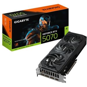 GIGABYTE GeForce RTX 5070 WindForce 3 - 12GB GDDR7 RAM - Grafikkarte