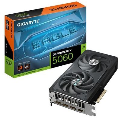 Gigabyte - GeForce RTX 5060 EAGLE OC - Grafische Kaart - 8GB GDDR7 - 128bit - PCI-E 5.0