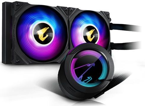 GIGABYTE AORUS WATERFORCE 240 Processor Alles-in-één vloeistofkoeler 12 cm Zwart