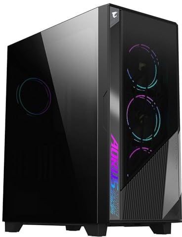 Gigabyte - GB-AC500G ST - PC Behuizing - Zwart - Midi Tower - Geschikt voor E-ATX, ATX, mATX, Mini-ITX
