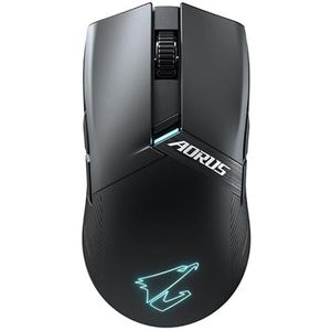 GIGABYTE AORUS M6 muis Gamen Ambidextrous USB Type-C Optisch 26000 DPI