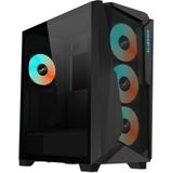 GIGABYTE C301 GLASS - Midi Tower Behuizing - Zwart - Mesh Voorkant