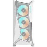 Gigabyte - C301G - PC-behuizing - Wit - Gehard Glas - Midi Tower