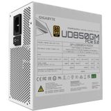 Gigabyte - 850W - 80 Plus Gold - Modulaire Voeding - Zwart - EU-stekker