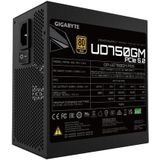 Gigabyte - UD750GM PG5 - Interne Voeding - 750W - 80 Plus Gold - Volledig Modulair