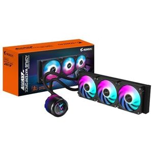 Gigabyte AORUS WATERFORCE X II 360 Processor Alles-in-één vloeistofkoeler 12 cm Zwart