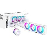 Gigabyte - Aorus Waterforce X II 360 - Vloeibare CPU Koeler - Wit - 3x120mm ARGB Ventilatoren