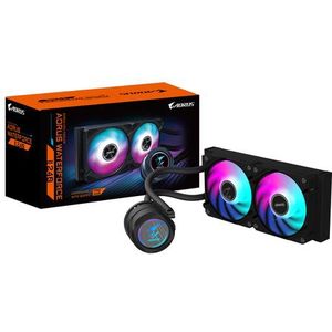 GIGABYTE AORUS WATERFORCE II 240 AIO CPU-koeler - Vloeibaar - 2 ARGB-ventilatoren