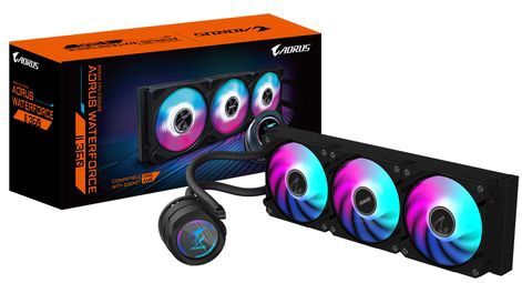 Gigabyte - AORUS WATERFORCE II 360 - CPU Waterkoeler - Zwart - ARGB Verlichting