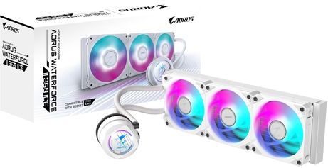 Gigabyte - Aorus Waterforce II Ice G2 - Vloeistofkoeling - 360 mm - Aluminium/Koper