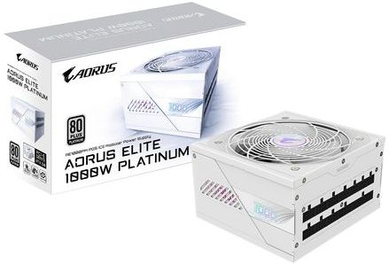 Gigabyte - Aorus Elite - PC-Voedingseenheid - Wit - 1000W