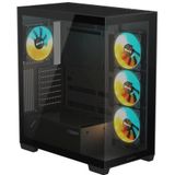 Gigabyte - C500P - Midi Tower Case - Zwart - Transparant Paneel