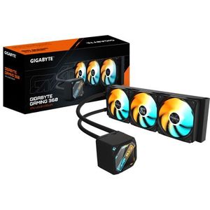 Gigabyte - GM360 - Vloeistofkoeling - Zwart - 3x120mm ARGB Ventilatoren
