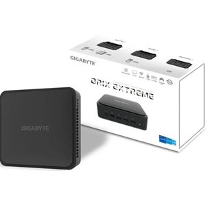 Gigabyte GB-BEI7HS-1260, Mini PC barebone, M.2, PCI Express, SATA, Ethernet LAN, Wi-Fi 6E (802.11ax)