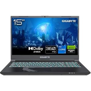 Gigabyte G5 (15.60"", Intel Core i7-13620H, 16 GB, 1000 GB, NL), Notebook, Grijs