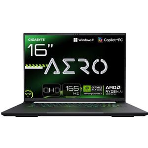Gigabyte - AERO X16 - Laptop - Zwart - Aluminium - 16-inch