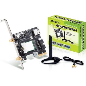 Gigabyte GC-WB1733D-I netwerkkaart Intern WLAN / Bluetooth 1733 Mbit/s