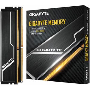 Gigabyte GP-GR26C16S8K2HU416 DDR4 16 GB (2 x 8 GB, 2666 MHz) zwart