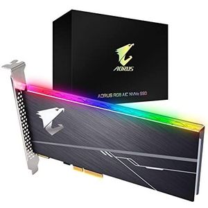 Gigabyte AORUS RGB AIC NVMe 512GB Solid State Drive, GP-ASACNE2512GTTDR