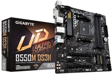 Moederbord Gigabyte UD B550M DS3H mATX DDR4 AM4